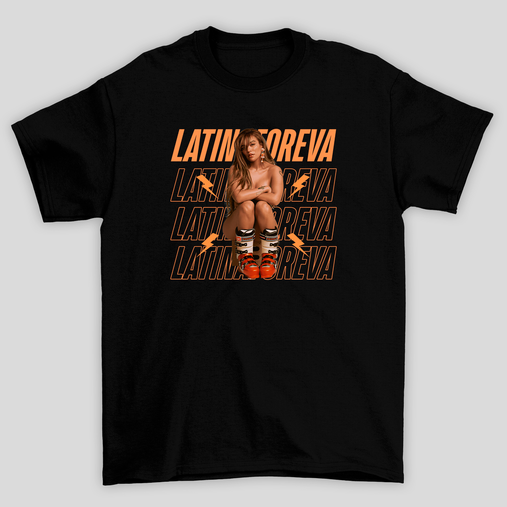 Camiseta Básica Unissex Karol G Latina 4EVA