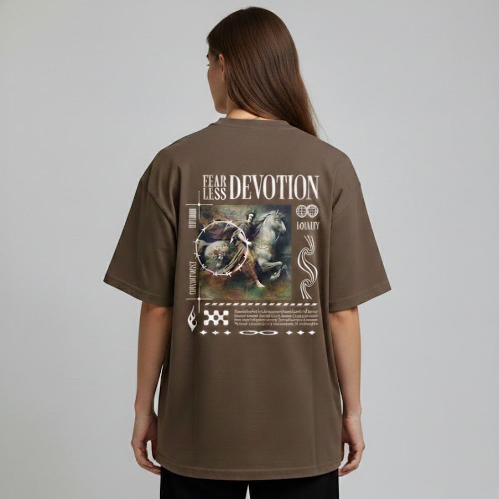 Camiseta Oversized Devotion Unissex