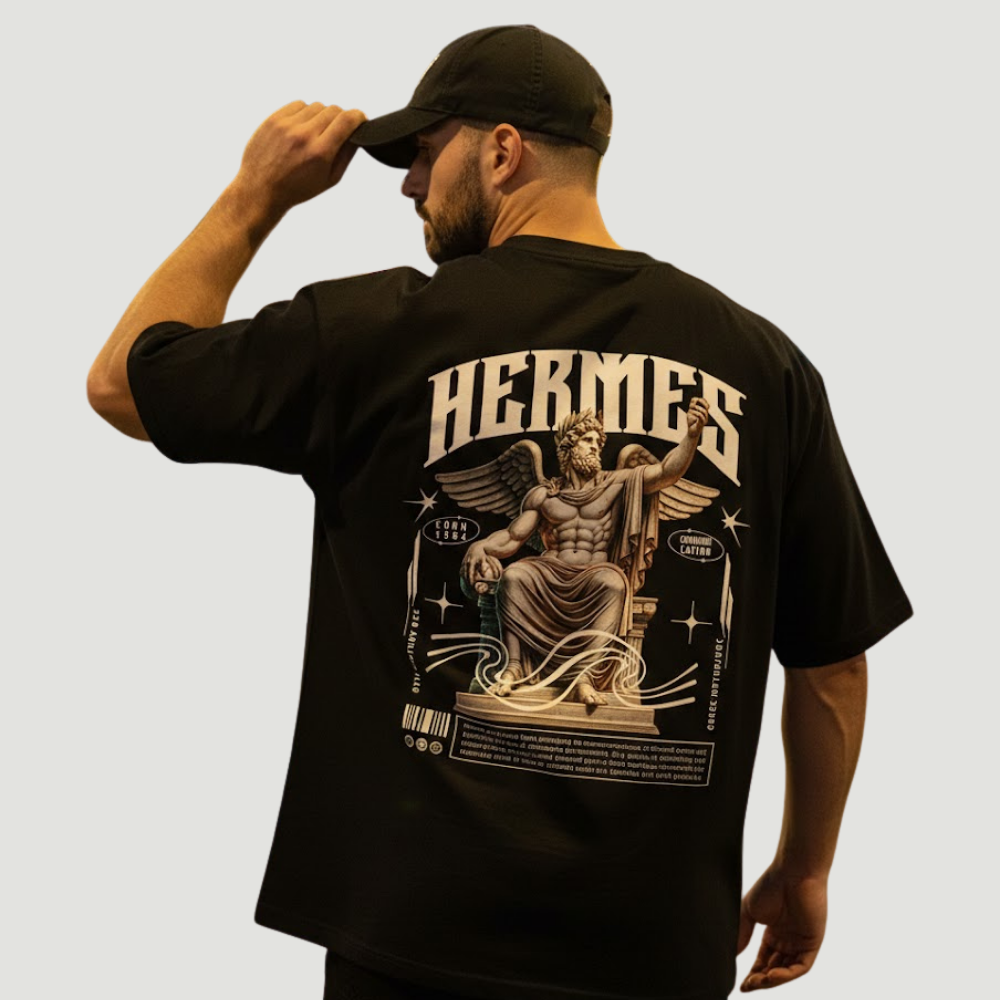 Camiseta Oversized Hermes Unissex