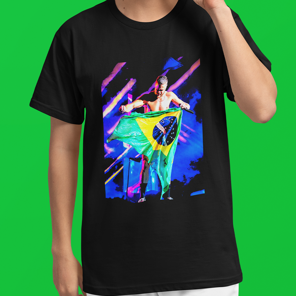 Camiseta Básica Unissex Imagine Dragons Ryan Brasil
