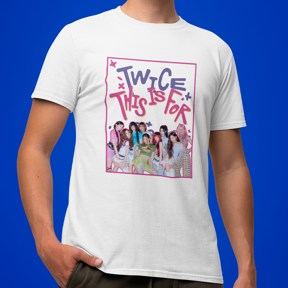 Camiseta Básica Unissex Twice This Is For Fun
