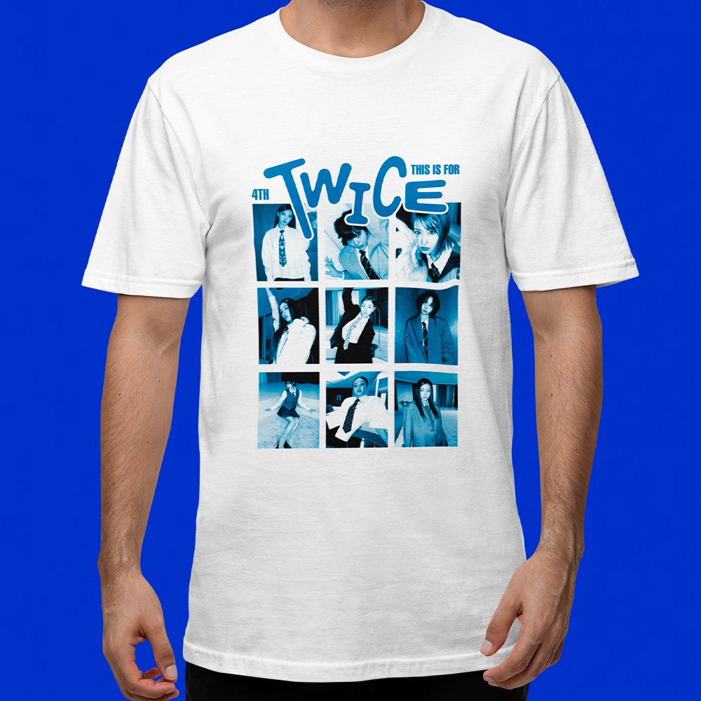 Camiseta Básica Unissex Twice This Is For OT9