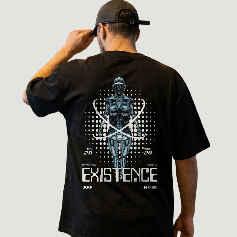 Camiseta Oversized Existence Unissex