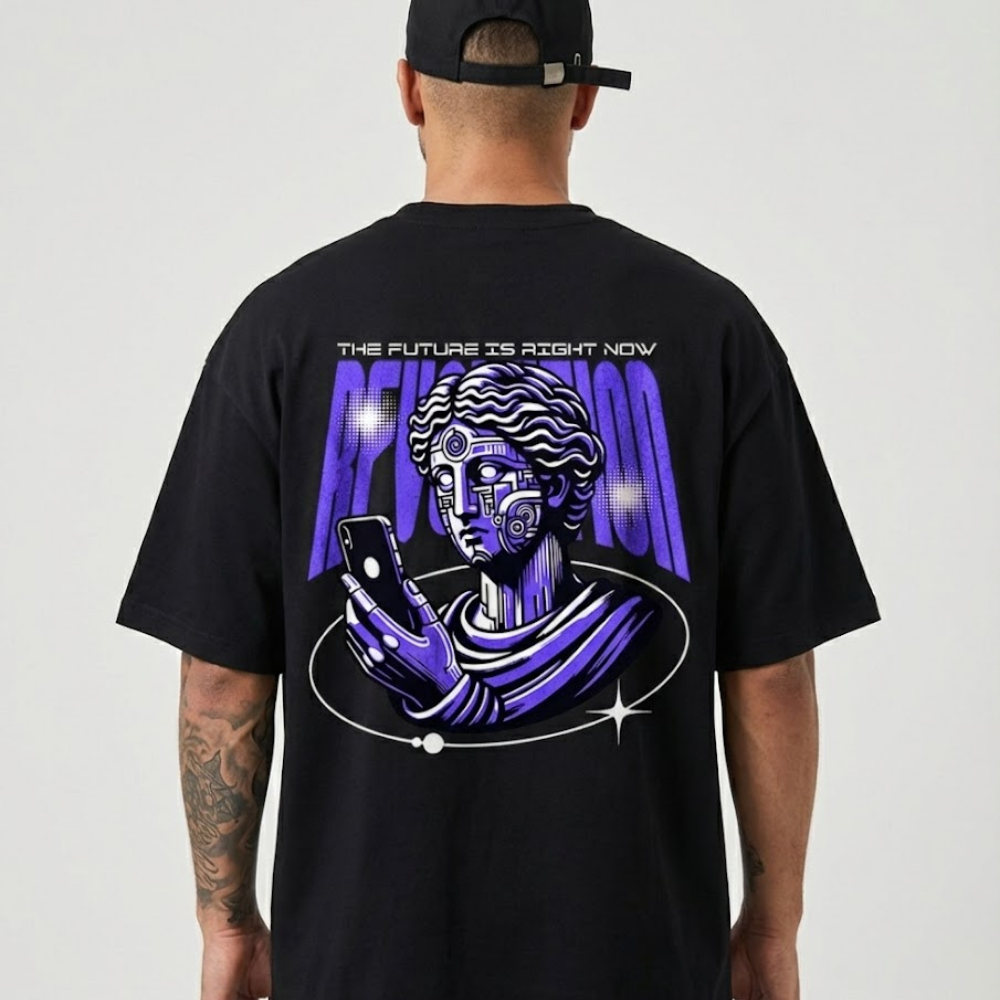 Camiseta Oversized Future Cel Unissex