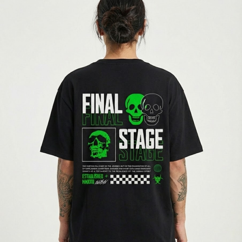 Camiseta Oversized Final Stage Unissex