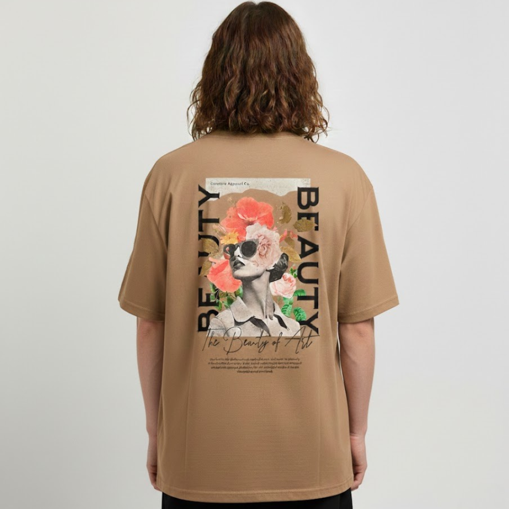 Camiseta Oversized Beauty Feminina