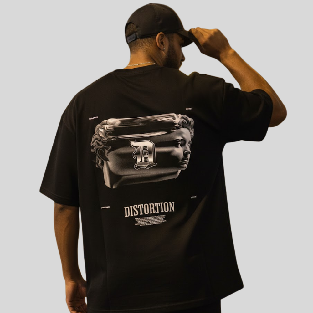 Camiseta Oversized Distortion