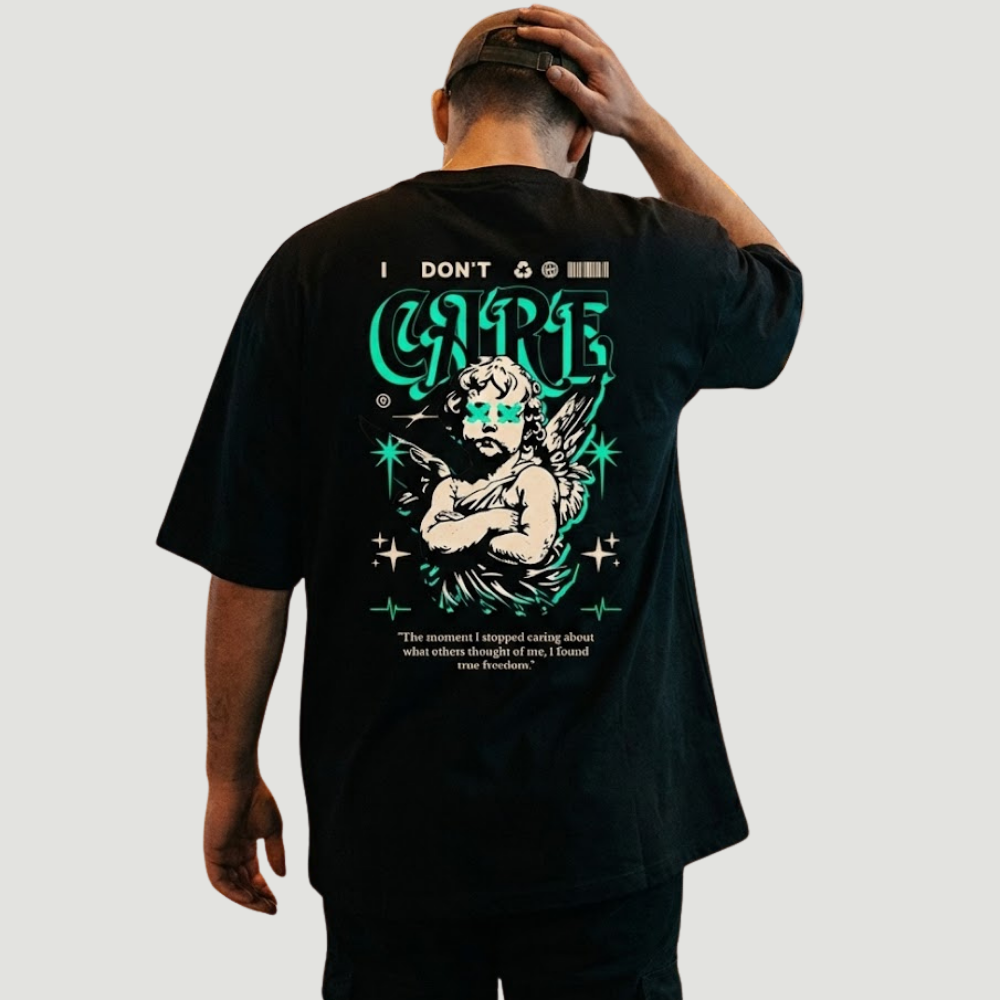 Camiseta Oversized Care Angel Unissex
