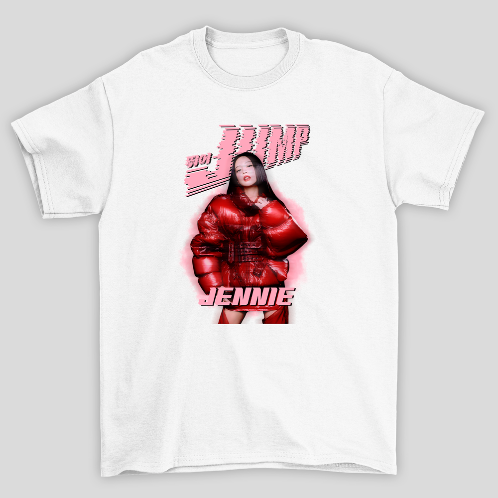 Camiseta Básica Blackpink Jump Rosé