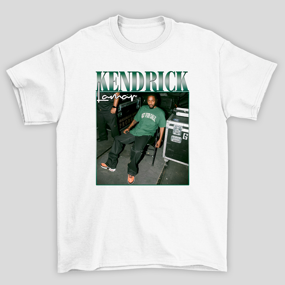 Camiseta Básica Unissex Kendrick Lamar Retro