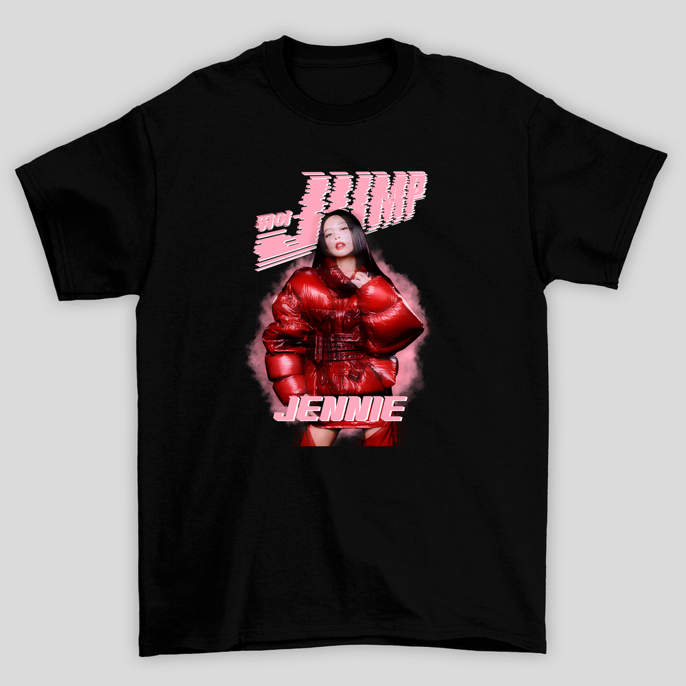 Camiseta Básica Blackpink Jump Rosé