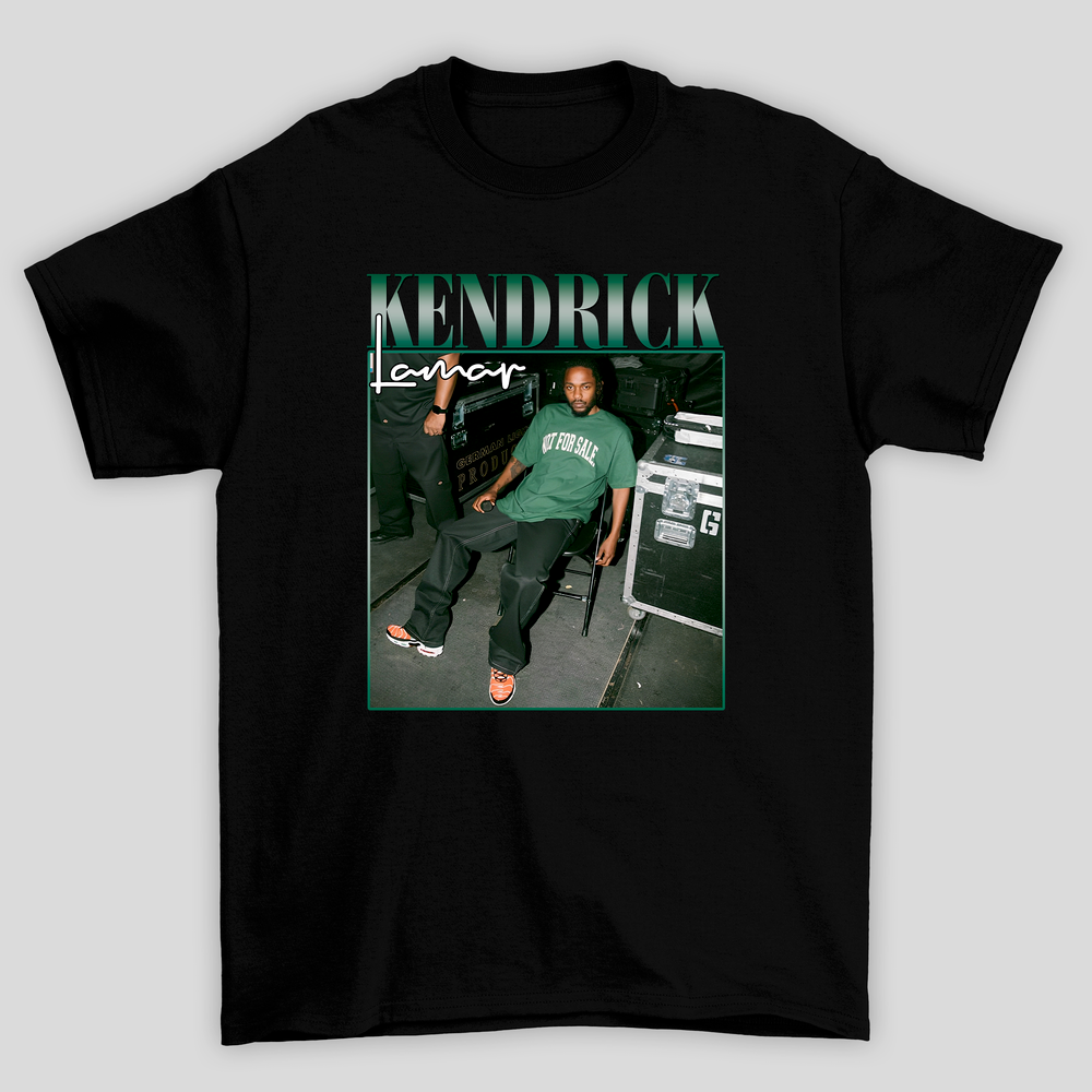 Camiseta Básica Unissex Kendrick Lamar Retro