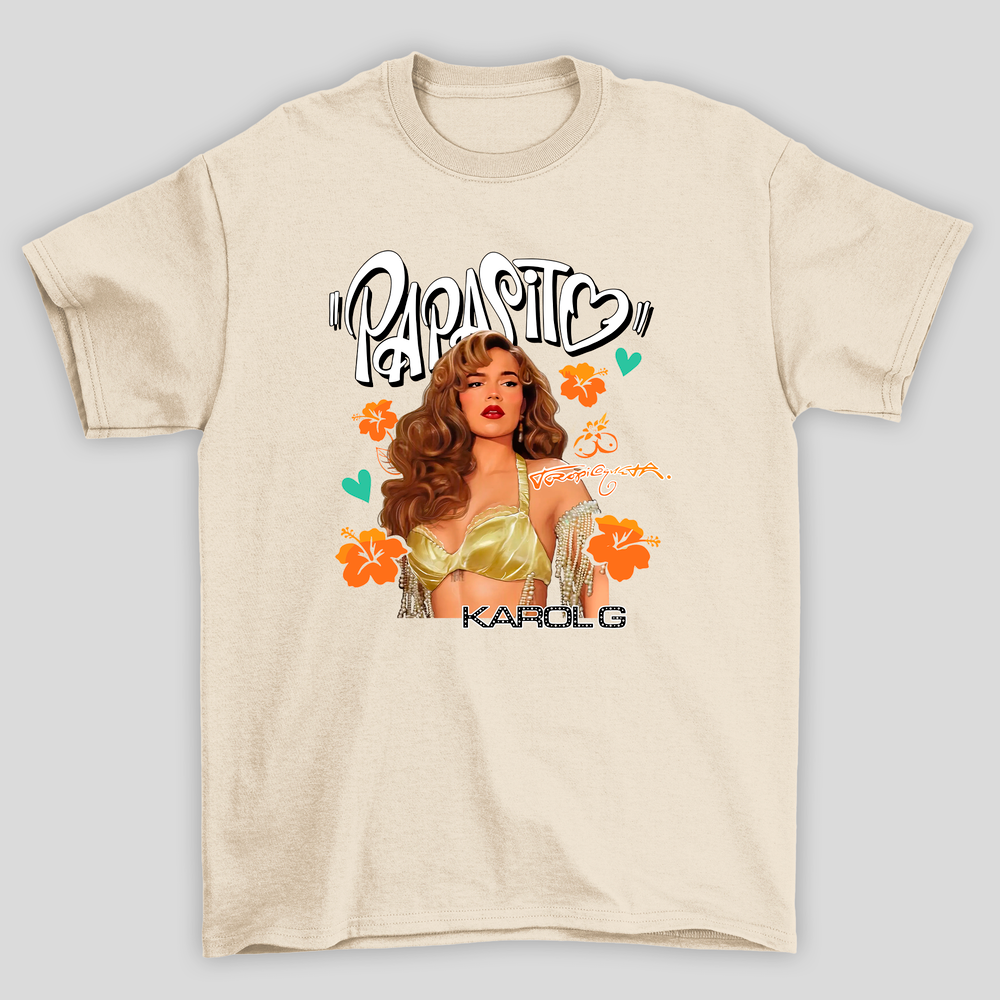 Camiseta Básica Unissex Karol G Papasito