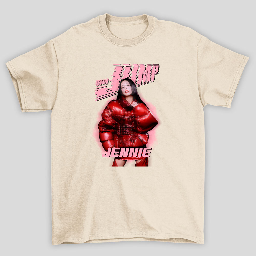 Camiseta Básica Blackpink Jump Rosé