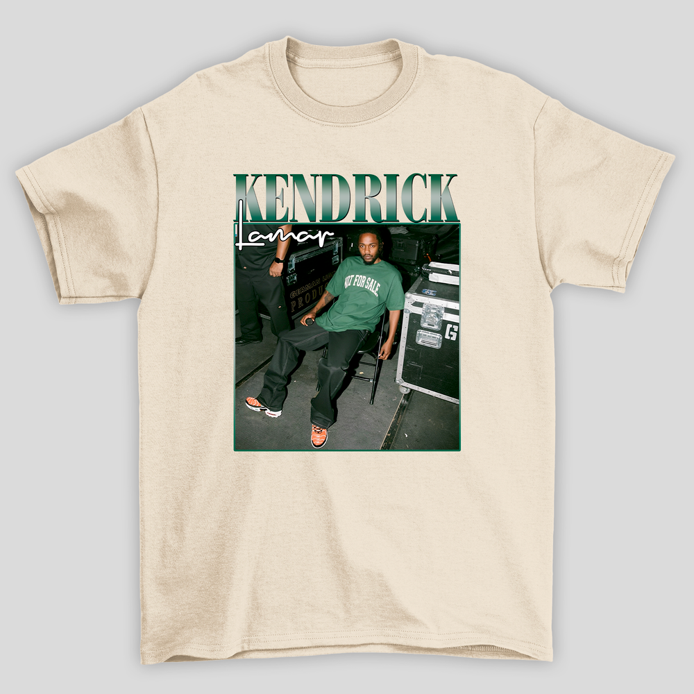 Camiseta Básica Unissex Kendrick Lamar Retro