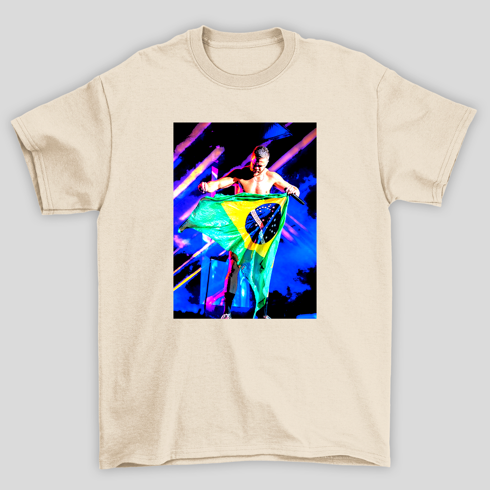 Camiseta Básica Unissex Imagine Dragons Ryan Brasil