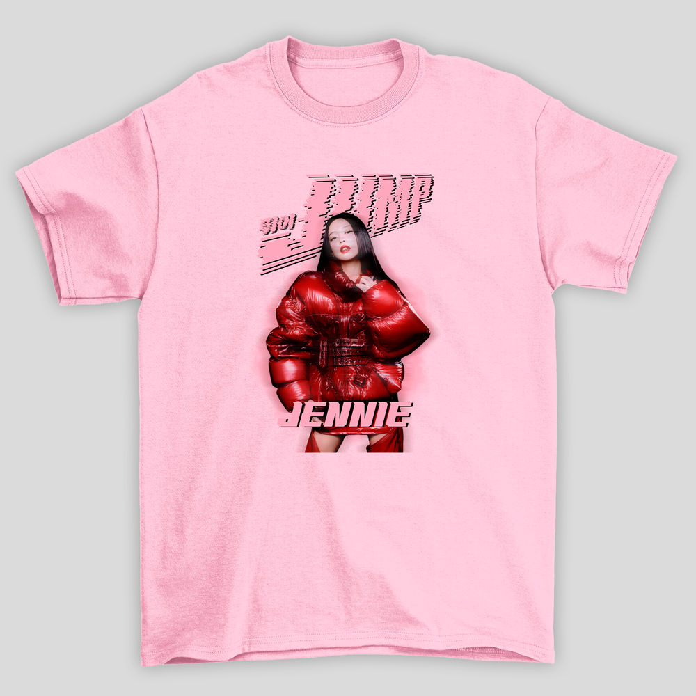 Camiseta Básica Blackpink Jump Rosé