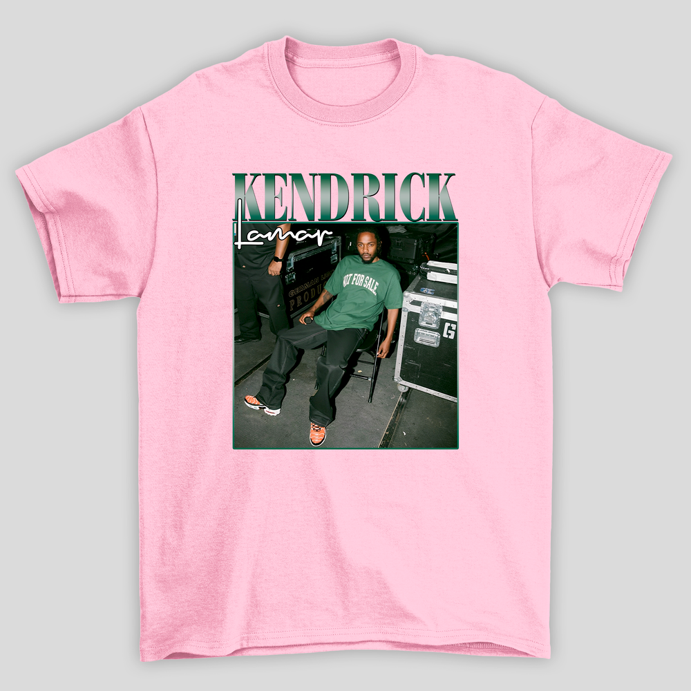 Camiseta Básica Unissex Kendrick Lamar Retro