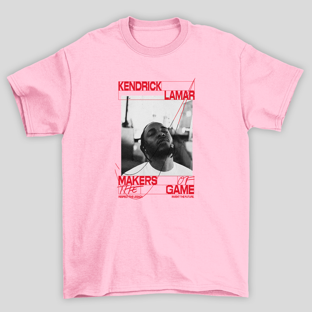 Camiseta Básica Unissex Kendrick Lamar Makers Of The Game