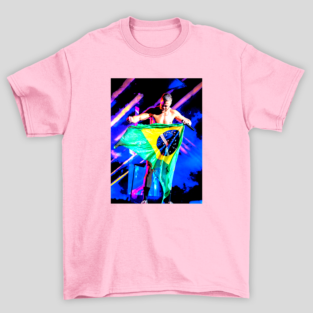 Camiseta Básica Unissex Imagine Dragons Ryan Brasil