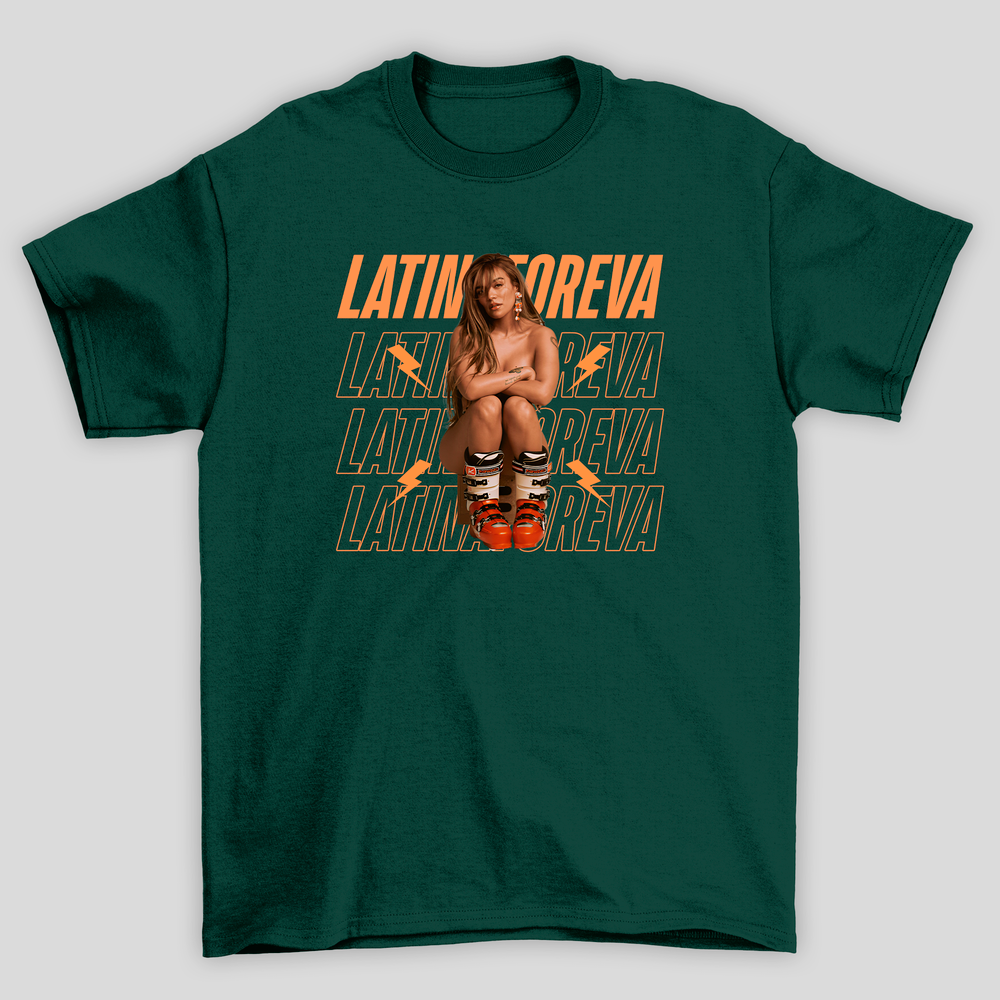 Camiseta Básica Unissex Karol G Latina 4EVA