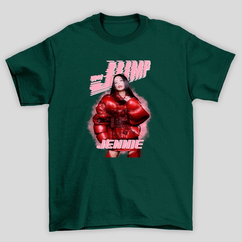 Camiseta Básica Blackpink Jump Rosé