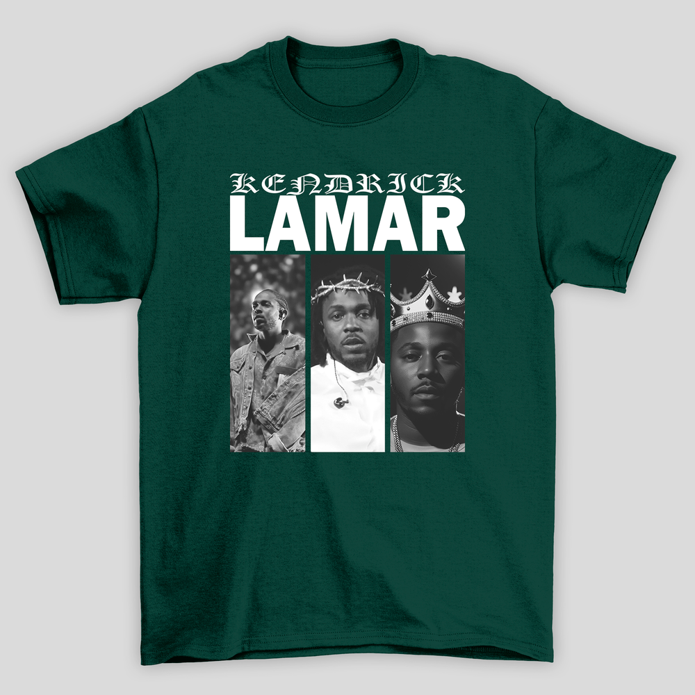 Camiseta Básica Unissex Kendrick Lamar King
