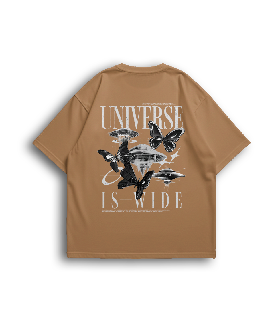 Camiseta Oversized Universe Is Feminino