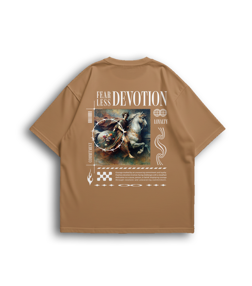 Camiseta Oversized Devotion Unissex