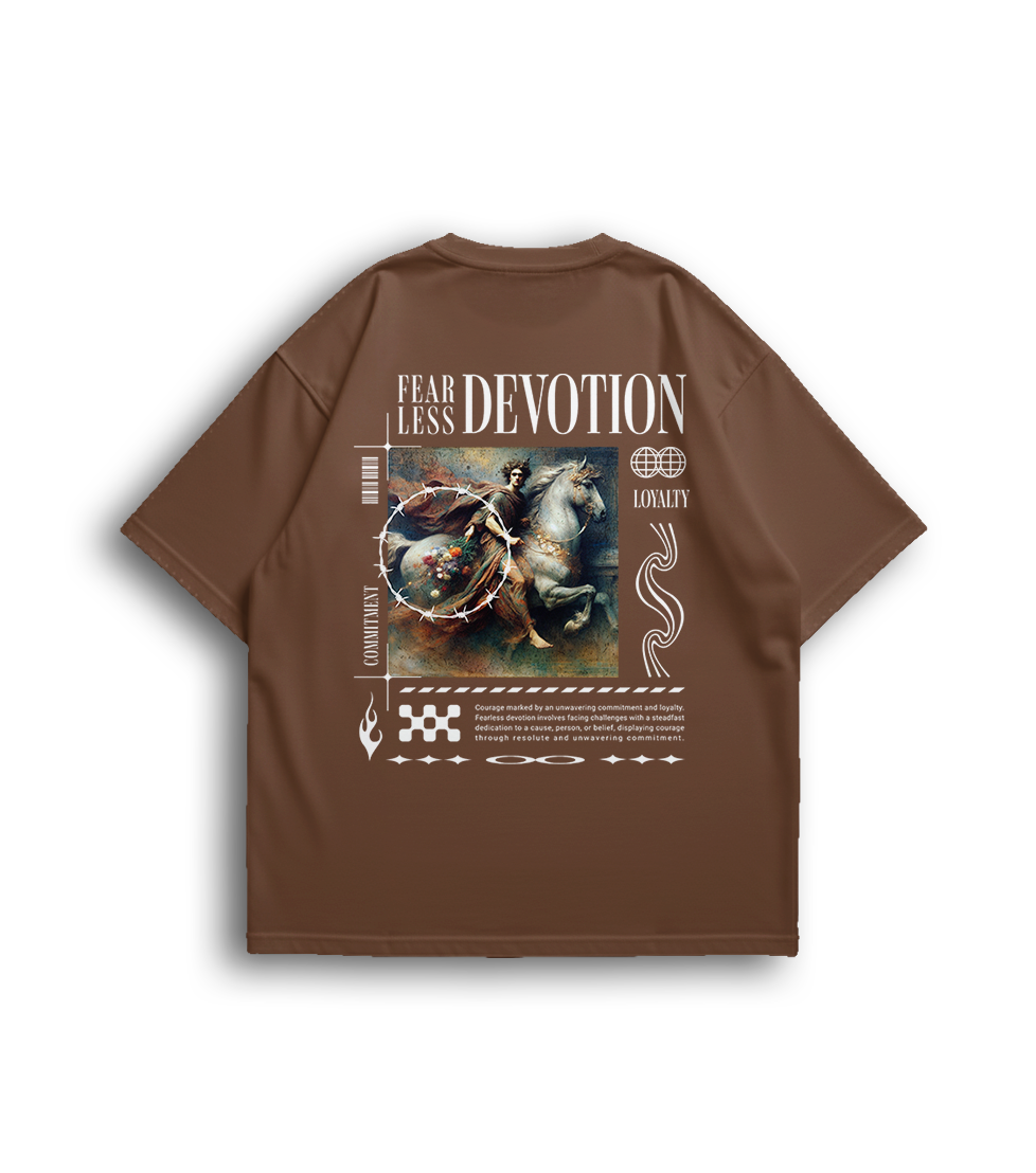 Camiseta Oversized Devotion Unissex