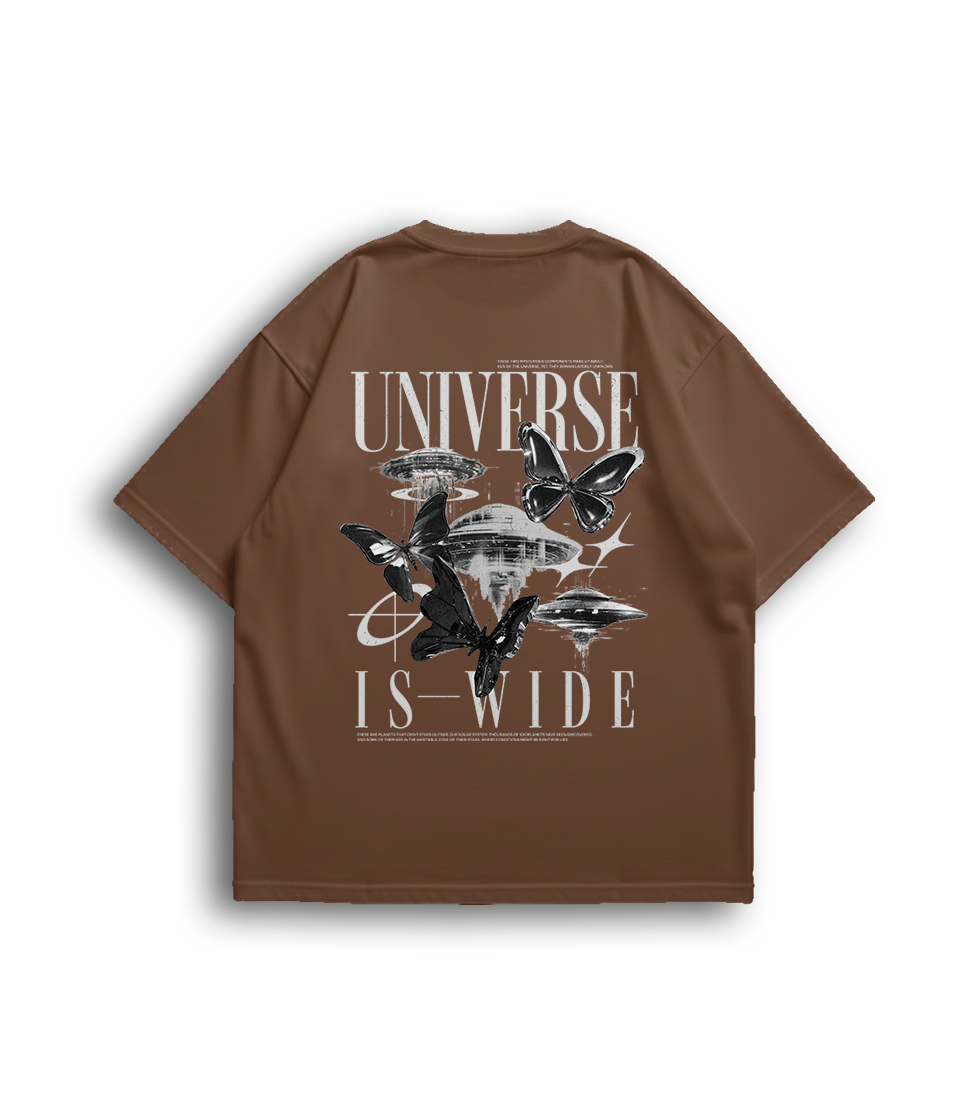 Camiseta Oversized Universe Is Feminino