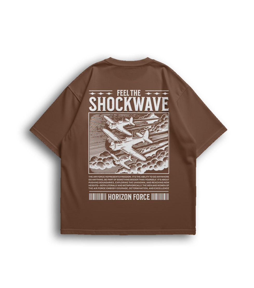 Camiseta Oversized Shockwave Unissex