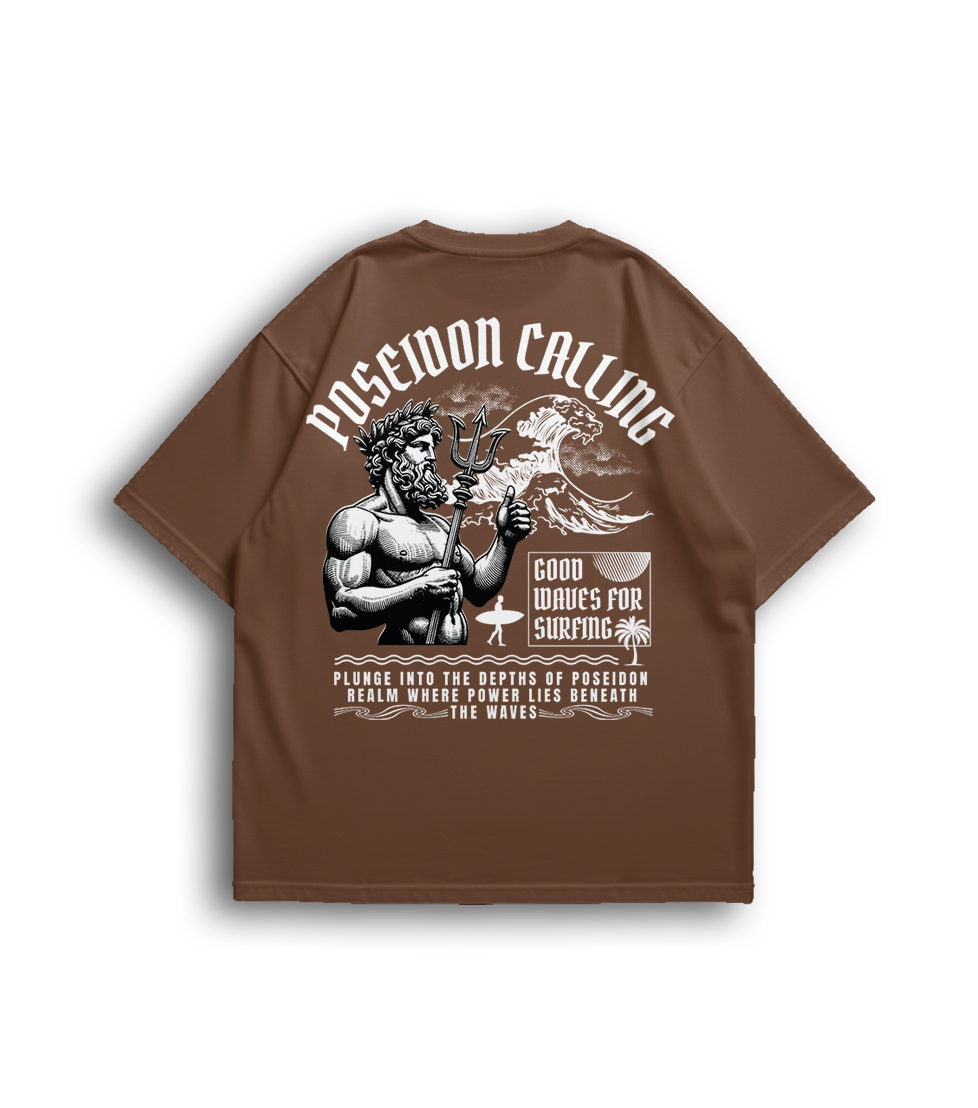 Camiseta Oversized Poseidon Unissex