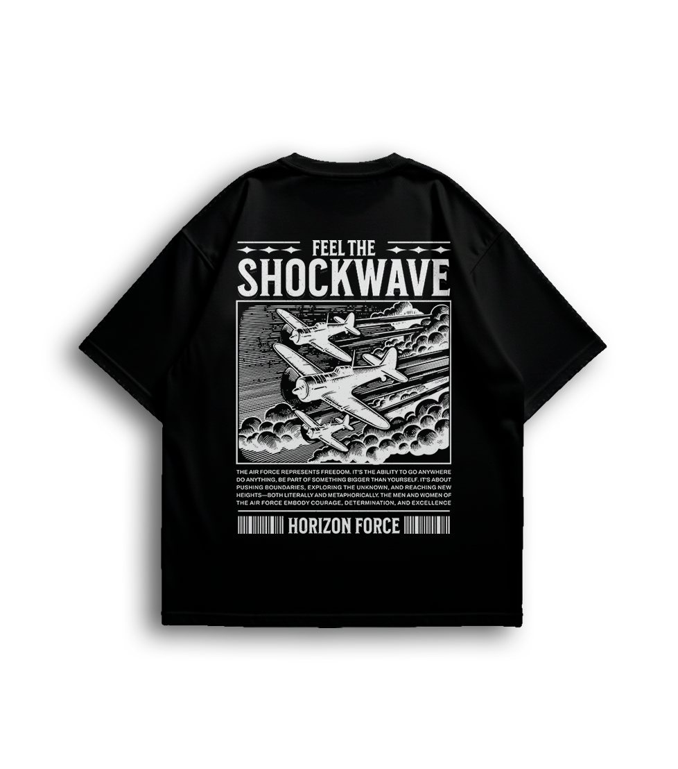 Camiseta Oversized Shockwave Unissex
