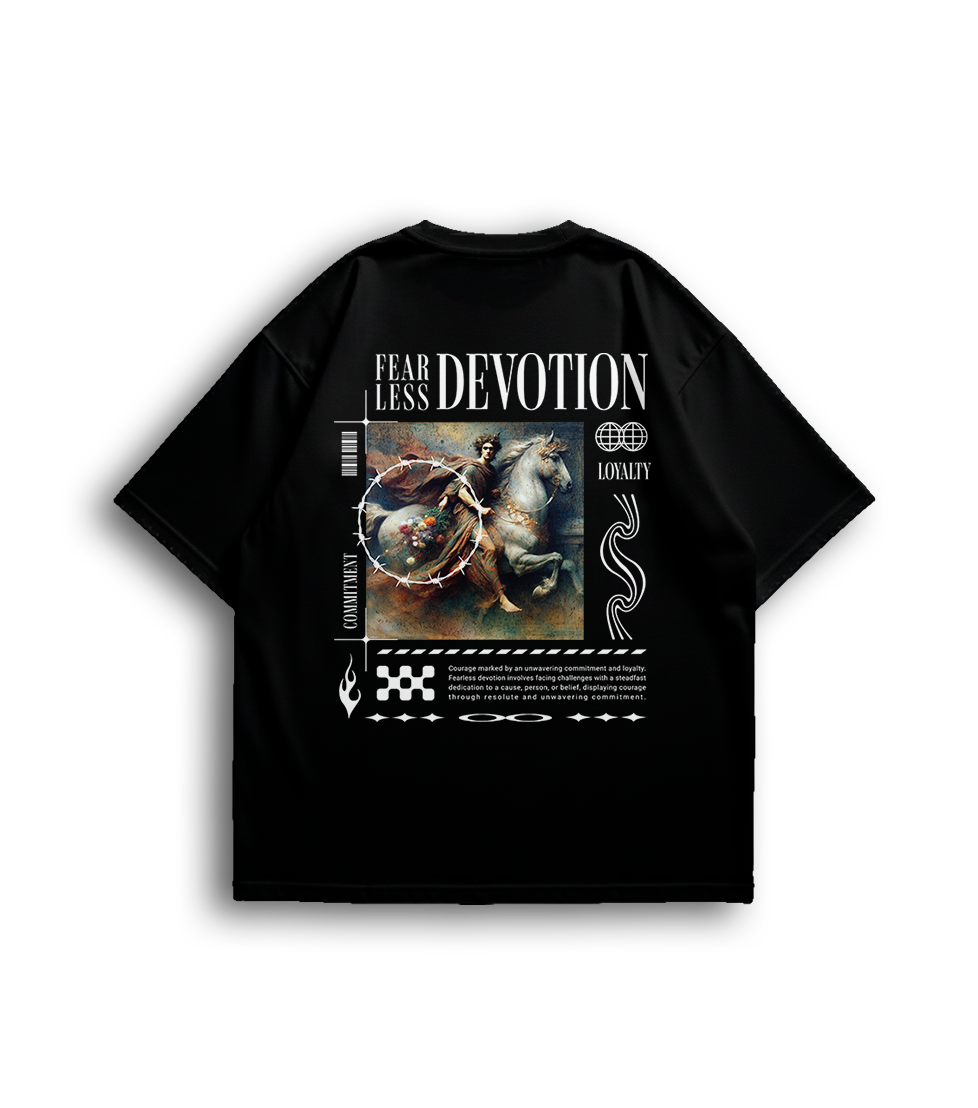Camiseta Oversized Devotion Unissex