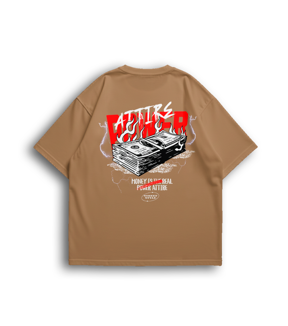 Camiseta Oversized Power Attire Unissex