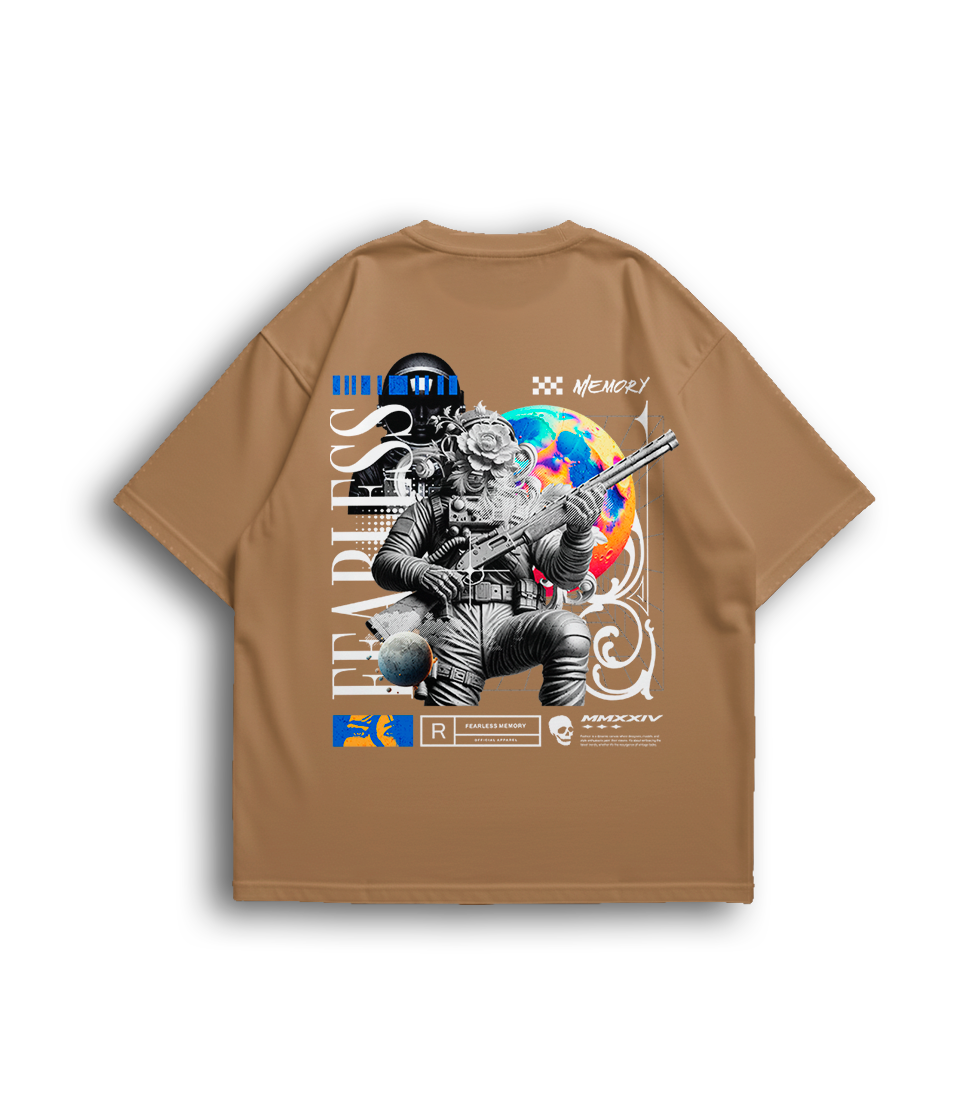 Camiseta Oversized Memory Universe Unissex