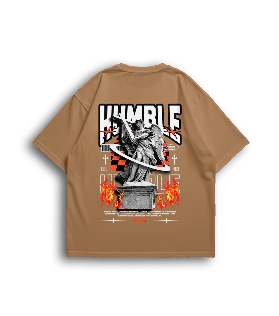 Camiseta Oversized Humble Unissex