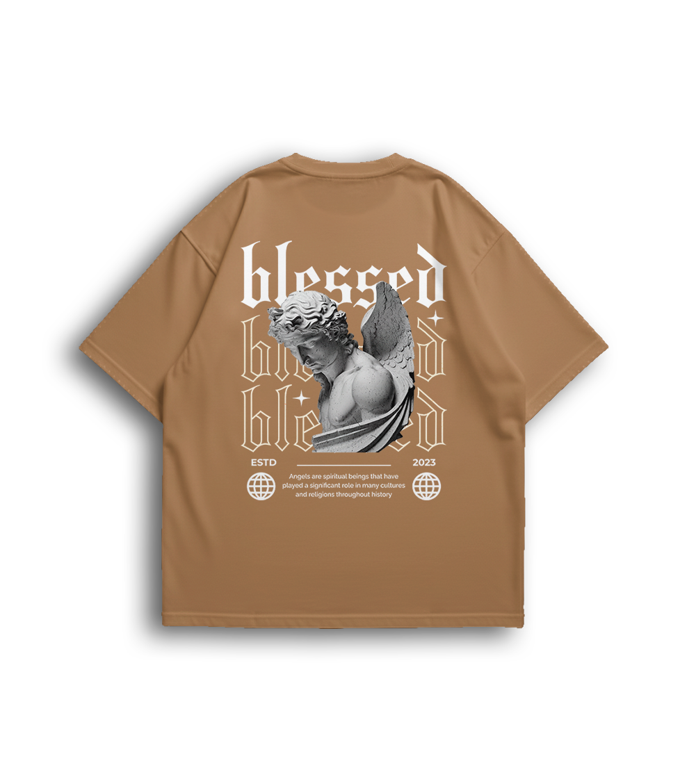 Camiseta Oversized Blessed Unissex