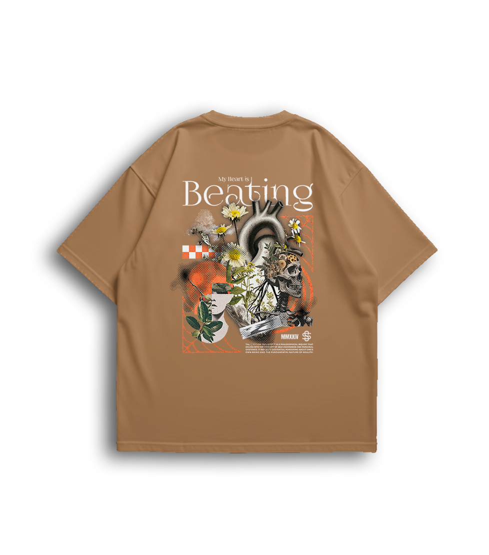 Camiseta Oversized Beating Feminina