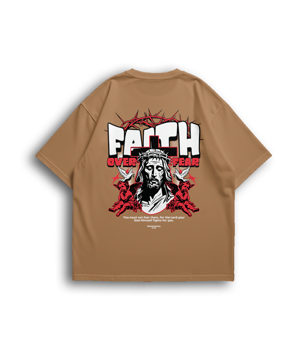 Camiseta Oversized Faith Unissex