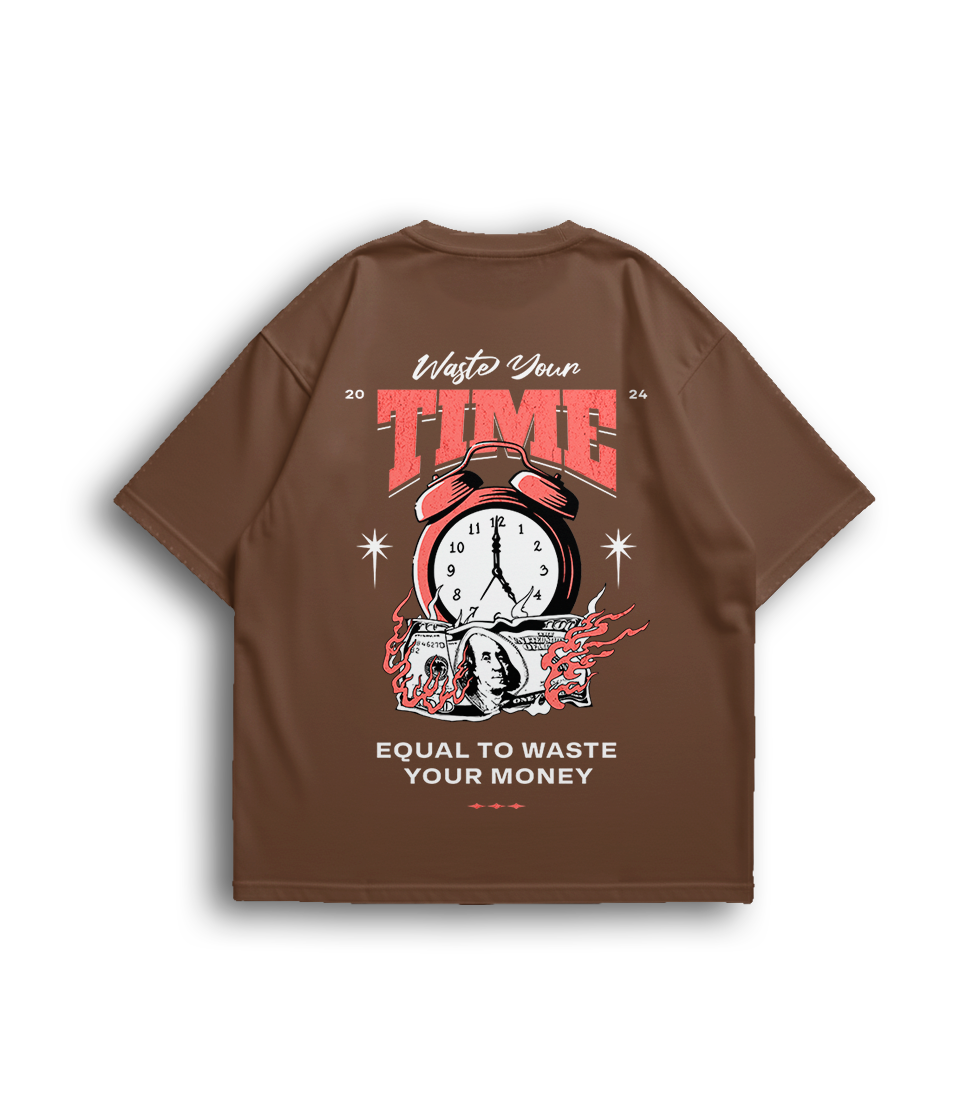 Camiseta Oversized Time Unissex
