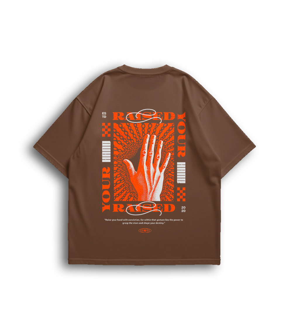 Camiseta Oversized Raised Unissex