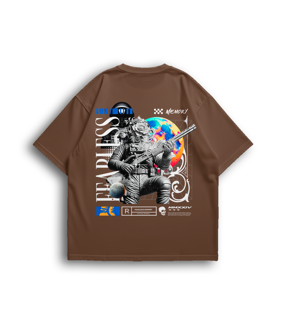 Camiseta Oversized Memory Universe Unissex