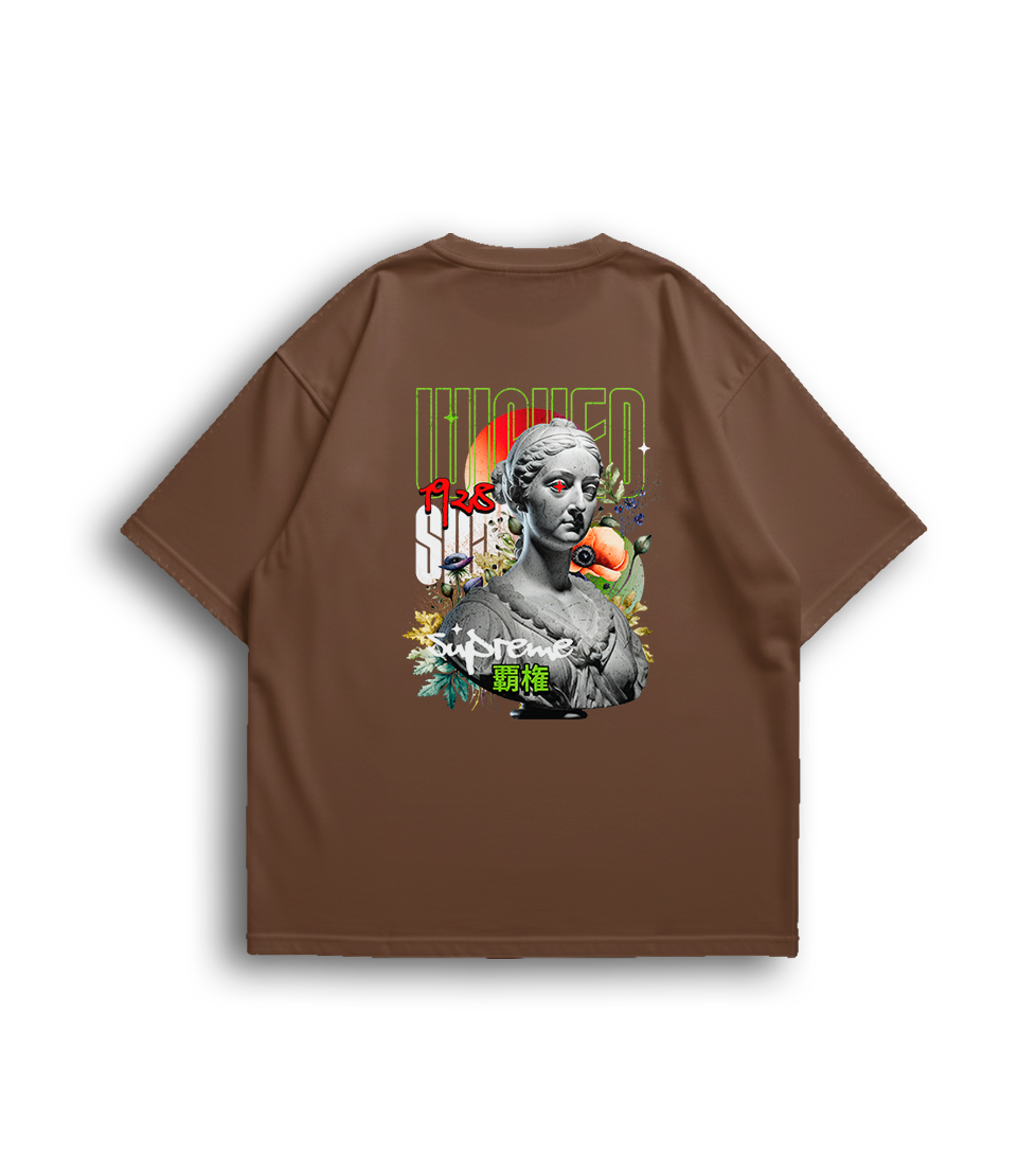 Camiseta Oversized Supreme Unissex