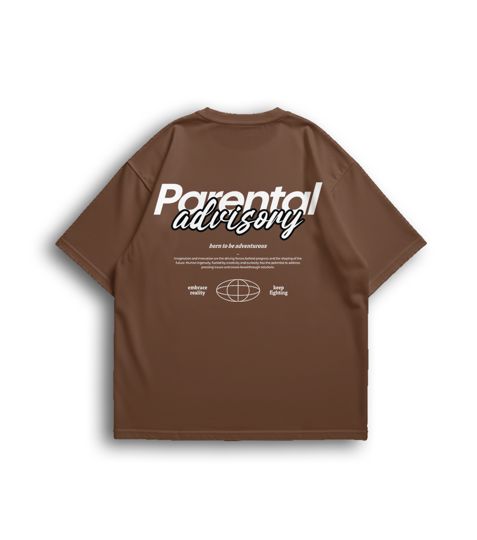 Camiseta Oversized Parental Unissex