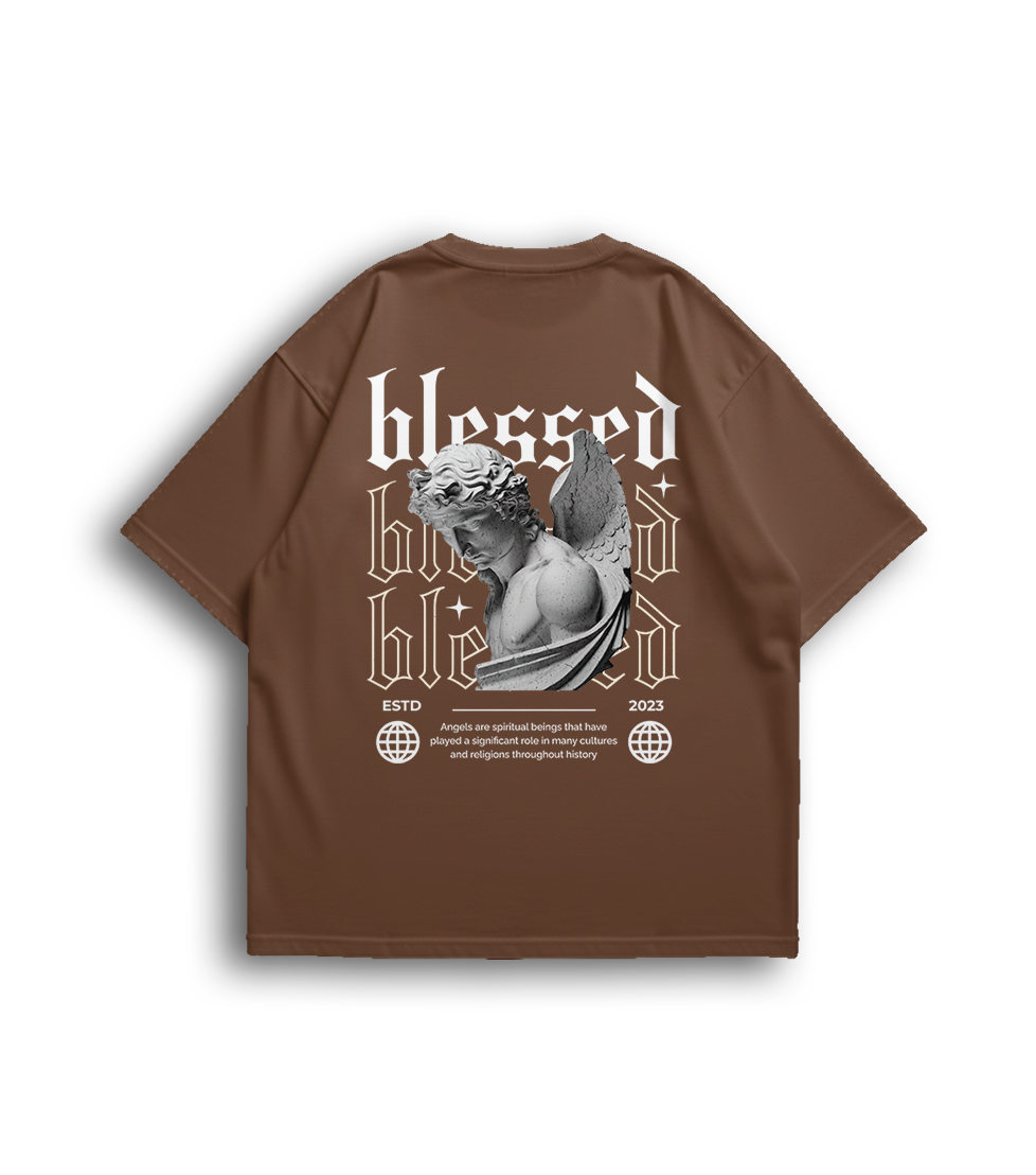 Camiseta Oversized Blessed Unissex