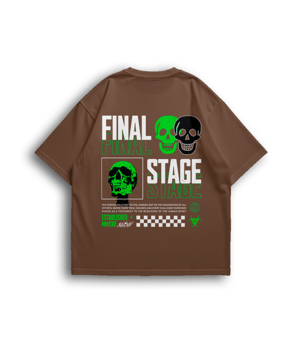 Camiseta Oversized Final Stage Unissex