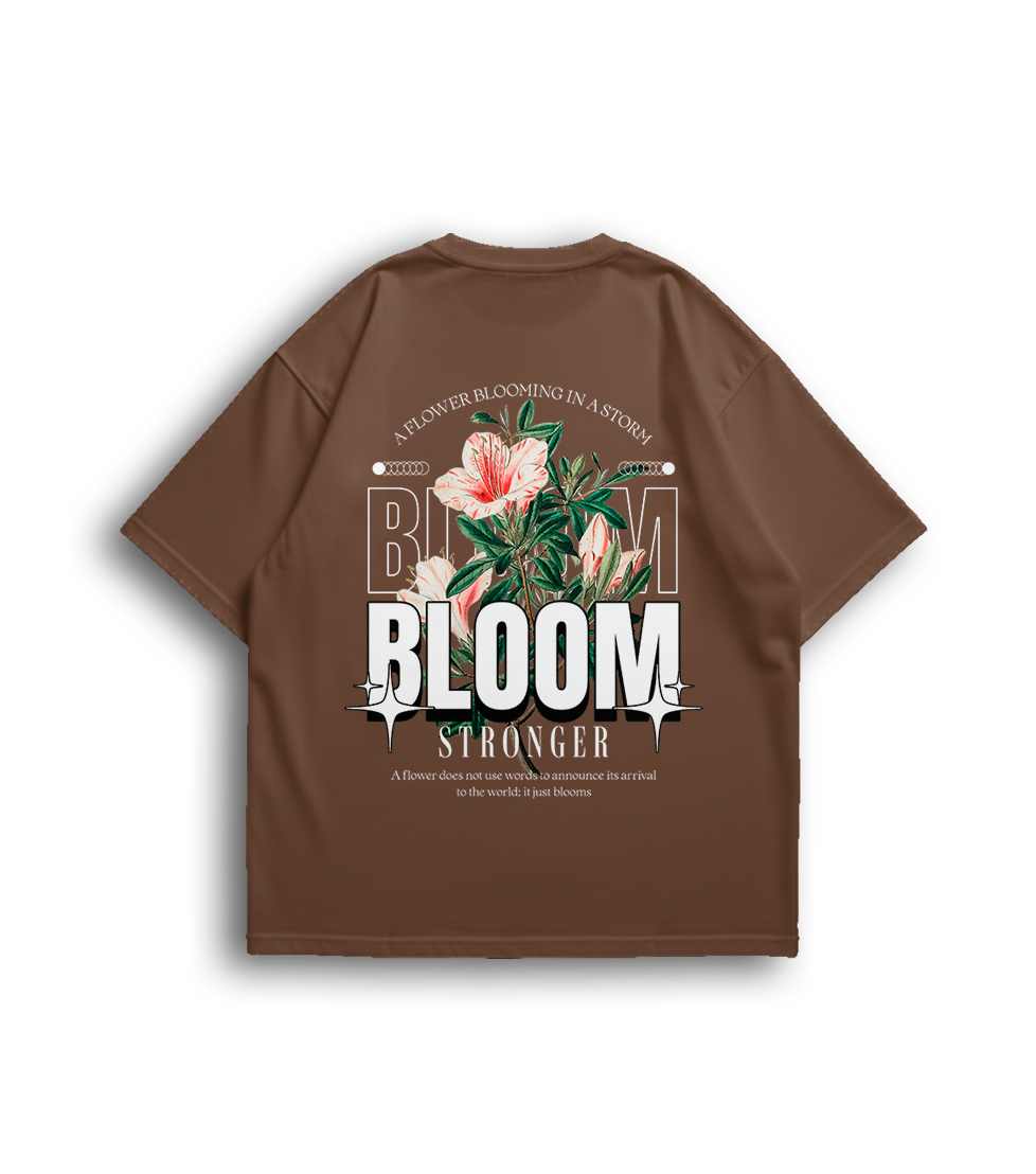 Camiseta Oversized Bloom Feminina