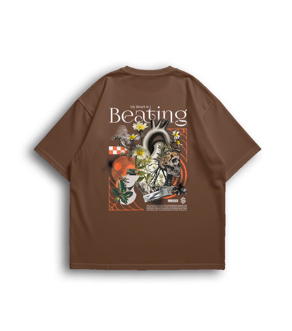 Camiseta Oversized Beating Feminina